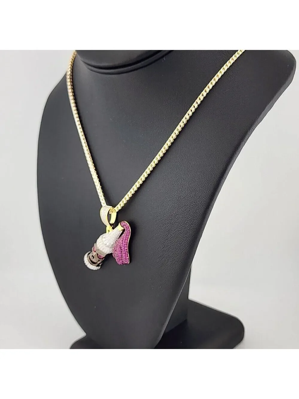 Brand New Sterling Silver 925 Skull bottle Necklace